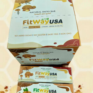 NATURAL DATES BAR FitWay USA أصابع تمر طبيعية